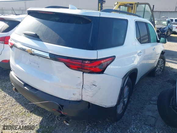 2022 Chevrolet Traverse LT Cloth with VIN 1GNERGKW8NJ138562, listed as a IAAI auction lot 41730860 with 36,276 mi miles. Bid and sale history available at carsss.com. Image 4.