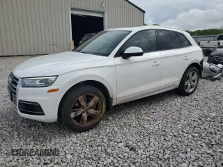 2018 Audi Q5 Premium with VIN WA1ANAFY0J2003716, listed as a Copart auction lot 56641985 with 94,065 mi miles and Salvage title. Bid and sale history available at DreamBid. Image 1.