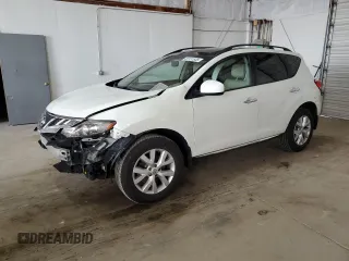 2011 Nissan Murano LE with VIN JN8AZ1MU3BW058668, listed as a Copart auction lot 50131535 with 162,931 mi miles and Salvage Title. Bid and sale history available at carsss.com. Image 1.