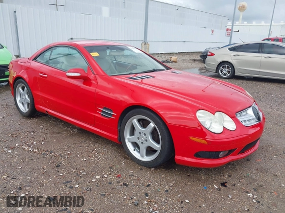 2003 Mercedes-Benz SL 500 z VIN WDBSK75F83F021882, wystawiony jako IAAI lot #42109858 z przebiegiem 67 731 mil mil oraz . Historia ofert i sprzedaży dostępna na DreamBid. Obrazek 1.