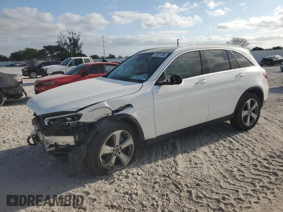 2022 Mercedes-Benz GLC 300 with VIN W1N0G8DB4NV394837, listed as a Copart auction lot 53831495 with 47,113 mi miles and Non repairable. Bid and sale history available at DreamBid. Image 1.