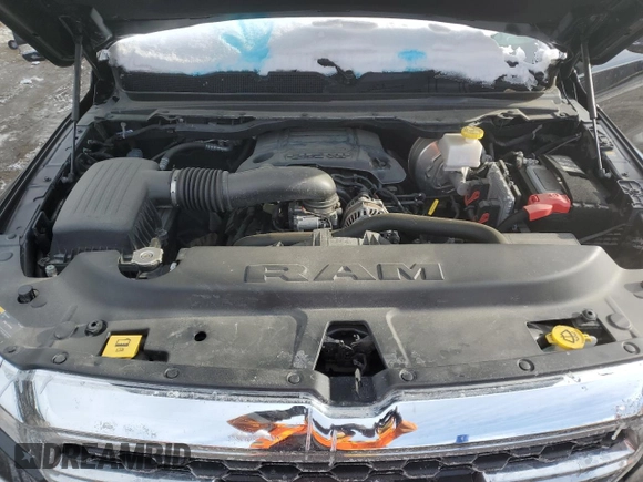 2022 Ram 1500 Big Horn with VIN 1C6SRFMTXNN142413, listed as a Copart auction lot 45535815 with 23,082 mi miles and Clean title. Bid and sale history available at DreamBid. Image 12.