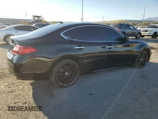 2013 Infiniti M37 with VIN JN1BY1AP9DM511467, listed as a Copart auction lot 73783654 with 220,554 mi miles and Salvage Title. Bid and sale history available at carsss.com. Image 3.