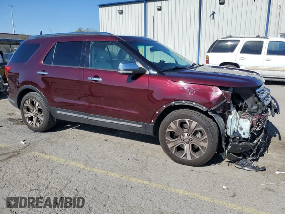 2019 Ford Explorer Limited z VIN 1FM5K7FHXKGA77289, wystawiony jako Copart lot #54759465 z przebiegiem 68 585 mil mil oraz Szkoda całkowita • Salvage title. Historia ofert i sprzedaży dostępna na DreamBid. Obrazek 4.