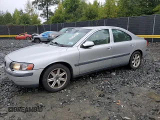 2002 Volvo S60 with VIN YV1RS61R422180487, listed as a Copart auction lot 69734364 with 131,429 mi miles and Salvage Title. Bid and sale history available at carsss.com. Image 1.
