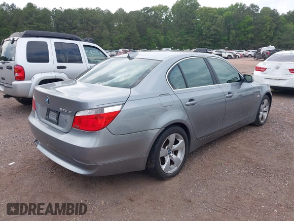 2007 BMW 5 Series with VIN WBANF33567CS38714, listed as a IAAI auction lot 42069445 with 208,449 mi miles and . Bid and sale history available at DreamBid. Image 4.