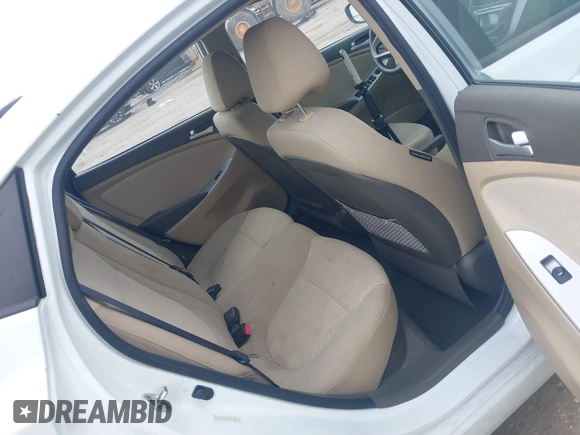2013 Hyundai Accent GLS with VIN KMHCT4AE3DU325550, listed as a IAAI auction lot 41185651 with 128,791 mi miles and . Bid and sale history available at DreamBid. Image 8.