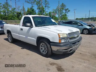 2005 Chevrolet Silverado 1500 Work Truck z VIN 1GCEC14X75Z328352, wystawiony jako IAAI lot #42334108 z przebiegiem 228 891 mil mil oraz . Historia ofert i sprzedaży dostępna na DreamBid. Obrazek 1.