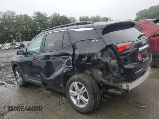 2020 GMC Terrain SLE with VIN 3GKALTEV9LL285729, listed as a Copart auction lot 60807035 with 50,143 mi miles and Salvage title. Bid and sale history available at DreamBid. Image 2.
