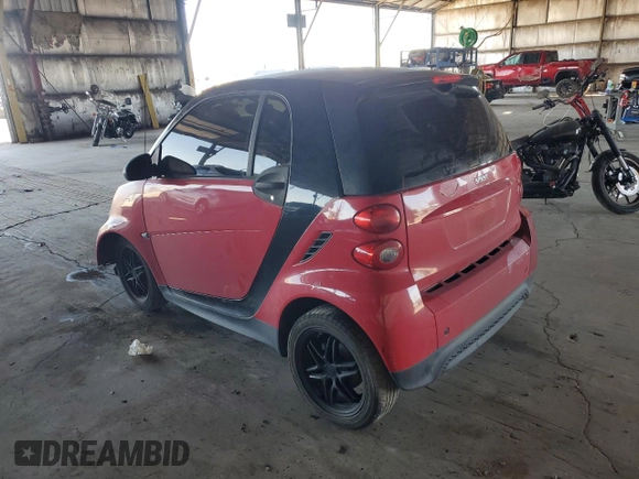 2013 Smart fortwo Pure with VIN WMEEJ3BA2DK663995, listed as a Copart auction lot 54629895 with Not Provided miles and Salvage Title. Bid and sale history available at DreamBid. Image 2.