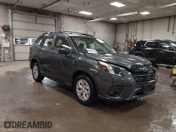 2022 Subaru Forester with VIN JF2SKACC1NH517798, listed as a IAAI auction lot 41658814 with 19,588 mi miles and . Bid and sale history available at DreamBid. Image 1.