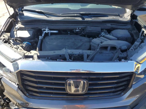 2021 Honda Ridgeline RTL-E with VIN 5FPYK3F70MB020640, listed as a Copart auction lot 48405105 with 67,647 mi miles and Salvage Title. Bid and sale history available at carsss.com. Image 11.