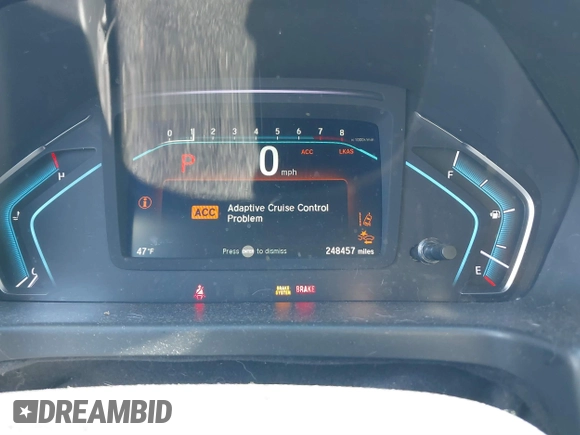 2019 Honda Odyssey EX-L with VIN 5FNRL6H70KB079516, listed as a IAAI auction lot 41857013 with 248,457 mi miles. Bid and sale history available at carsss.com. Image 7.