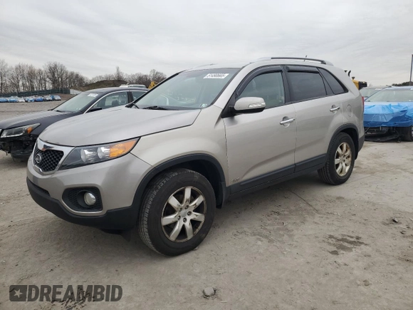 2012 Kia Sorento LX with VIN 5XYKTCA65CG287757, listed as a Copart auction lot 51490665 with 246,434 mi miles and Clean Title. Bid and sale history available at carsss.com. Image 1.