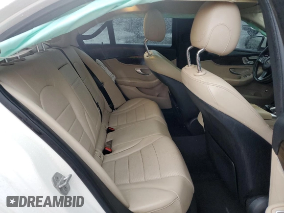 2016 Mercedes-Benz C 300 Luxury with VIN 55SWF4KB5GU109093, listed as a Copart auction lot 48825165 with 78,322 mi miles and Salvage Title. Bid and sale history available at carsss.com. Image 10.