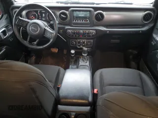 2019 Jeep Wrangler Unlimited Sport with VIN 1C4HJXDG8KW603584, listed as a Copart auction lot 86677784 with 85,182 mi miles and Salvage title. Bid and sale history available at DreamBid. Image 8.