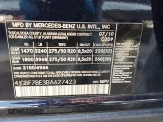 2011 Mercedes-Benz GL-Class GL 450 with VIN 4JGBF7BE3BA627423, listed as a Copart auction lot 89155645 with 204,721 mi miles and Clean Title. Bid and sale history available at carsss.com. Image 13.