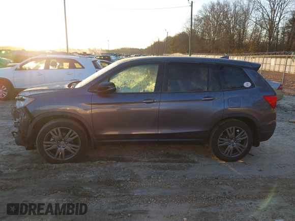 2020 Honda Passport EX-L with VIN 5FNYF7H55LB005906, listed as a IAAI auction lot 41322450 with 66,545 mi miles and . Bid and sale history available at DreamBid. Image 14.
