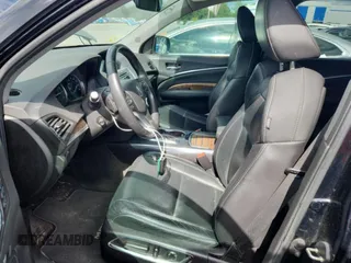 2019 Acura MDX Technology with VIN 5J8YD3H57KL012402, listed as a Copart auction lot 62819745 with 121,979 mi miles and Salvage title. Bid and sale history available at DreamBid. Image 7.