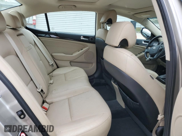 2014 Kia Cadenza Premium z VIN KNALN4D7XE5123003, wystawiony jako Copart lot #56565475 z przebiegiem 104 949 mil mil oraz Tytuł czysty. Historia ofert i sprzedaży dostępna na DreamBid. Obrazek 10.