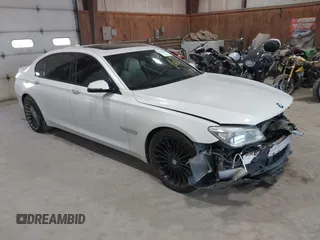 2013 BMW 7 Series 750Li with VIN WBAYE8C5XDDS15973, listed as a IAAI auction lot 42398942 with 74,793 mi miles and . Bid and sale history available at DreamBid. Image 1.
