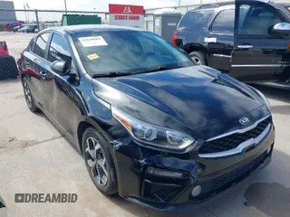 2021 Kia Forte LXS with VIN 3KPF24AD0ME267391, listed as a IAAI auction lot 41630603 with 87,133 mi miles. Bid and sale history available at carsss.com. Image 1.