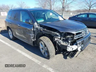 2009 Toyota Highlander Limited with VIN JTEES42A292124894, listed as a IAAI auction lot 41744281 with 169,283 mi miles and . Bid and sale history available at DreamBid. Image 1.