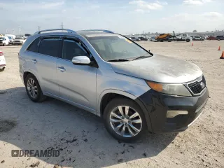 2011 Kia Sorento SX with VIN 5XYKW4A2XBG161449, listed as a Copart auction lot 45579955 with 182,616 mi miles and Clean Title. Bid and sale history available at carsss.com. Image 4.