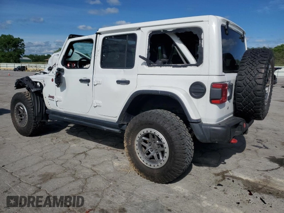 2020 Jeep Wrangler Unlimited Rubicon с VIN 1C4HJXFG4LW239307, выставлен на аукционе Copart как лот 54037595 с пробегом 19 850 миль миль и Списание • Salvage title. История ставок и продаж доступна на DreamBid. Изображение 2.