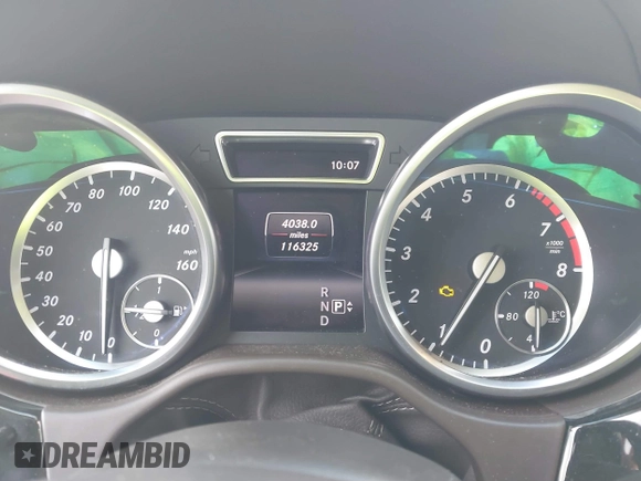2015 Mercedes-Benz M 400 with VIN 4JGDA5GB3FA534787, listed as a IAAI auction lot 41084917 with 116,325 mi miles and . Bid and sale history available at DreamBid. Image 7.