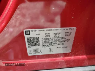 2020 GMC Terrain SLE с VIN 3GKALTEV7LL264166, выставлен на аукционе Copart как лот 56841345 с пробегом 79 902 миль миль и Списание • Salvage title. История ставок и продаж доступна на DreamBid. Изображение 13.