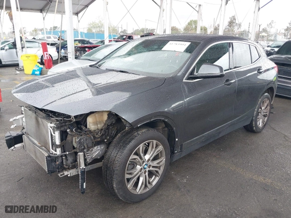 2018 BMW X2 sDrive28i with VIN WBXYJ3C33JEJ84879, listed as a IAAI auction lot 41783904 with 51,794 mi miles. Bid and sale history available at carsss.com. Image 18.