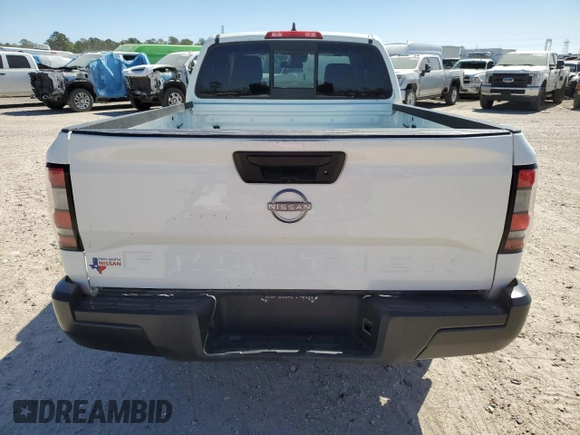 2024 Nissan Frontier S with VIN 1N6ED1CL6RN656660, listed as a Copart auction lot 49865365 with 26,140 mi miles and Salvage title. Bid and sale history available at DreamBid. Image 6.