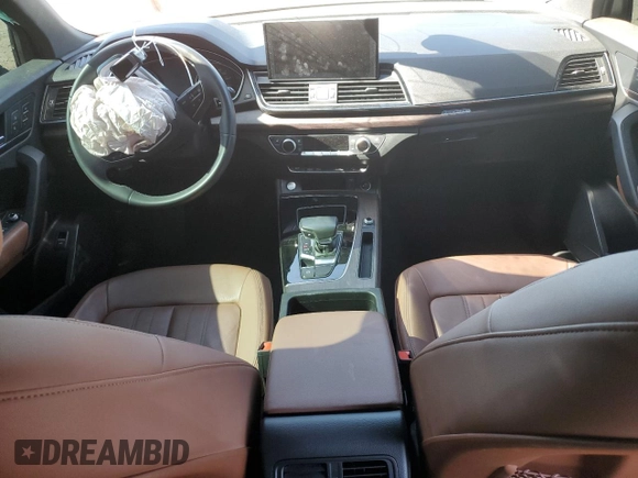2022 Audi Q5 Premium with VIN WA1ABAFY8N2099612, listed as a Copart auction lot 53869445 with 32,603 mi miles and Salvage title. Bid and sale history available at DreamBid. Image 8.