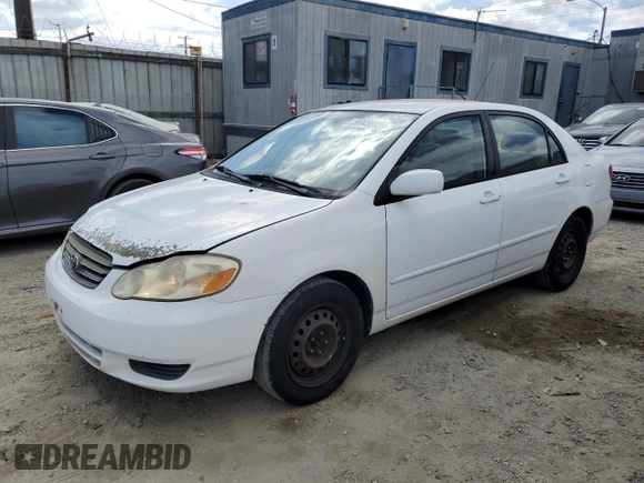 2004 Toyota Corolla CE with VIN 1NXBR32E94Z291049, listed as a Copart auction lot 56949865 with 148,919 mi miles and Clean Title. Bid and sale history available at DreamBid. Image 1.