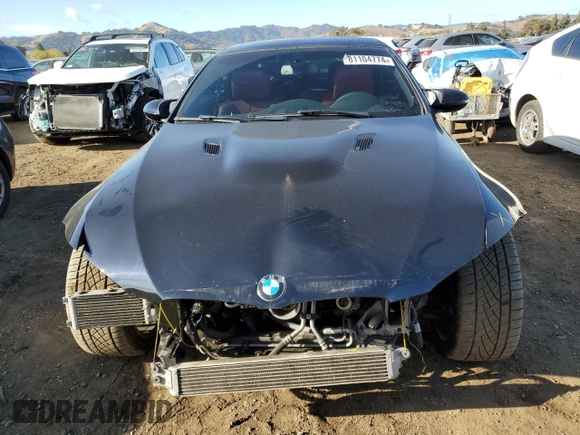 2011 BMW M3 with VIN WBSDX9C54BE584877, listed as a Copart auction lot 81104774 with 40,040 mi miles and Salvage Title. Bid and sale history available at carsss.com. Image 5.