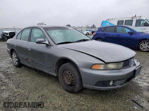 2003 Mitsubishi Galant ES z VIN 4A3AA46G03E180873, wystawiony jako Copart lot #46141195 z przebiegiem 234 709 mil mil oraz Szkoda całkowita • Salvage title. Historia ofert i sprzedaży dostępna na DreamBid. Obrazek 4.