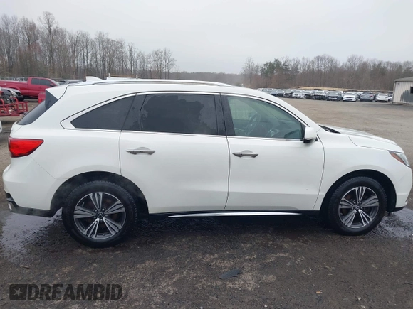 2017 Acura MDX with VIN 5FRYD4H39HB024919, listed as a IAAI auction lot 41785118 with 90,573 mi miles. Bid and sale history available at carsss.com. Image 13.