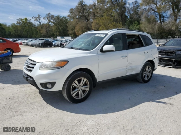 2012 Hyundai Santa Fe Limited with VIN 5XYZK3AB8CG095263, listed as a Copart auction lot 49229235 with 137,297 mi miles and Salvage Title. Bid and sale history available at carsss.com. Image 1.