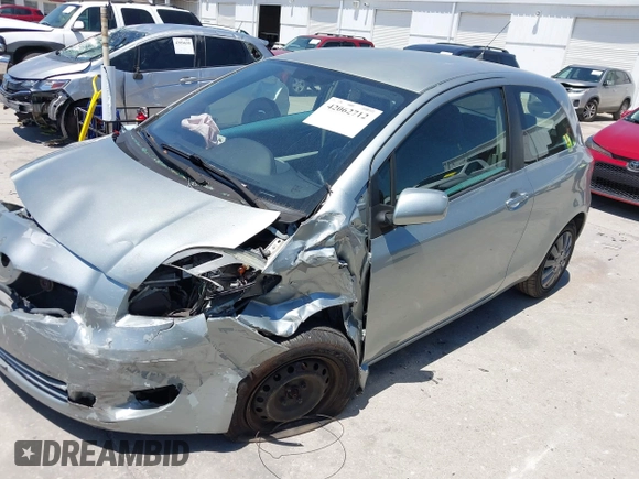 2007 Toyota Yaris with VIN JTDJT923075057996, listed as a IAAI auction lot 42062712 with 190,423 mi miles. Bid and sale history available at carsss.com. Image 18.