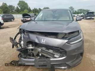 2024 Honda HR-V EX-L with VIN 3CZRZ2H72RM746142, listed as a Copart auction lot 59105515 with 10,962 mi miles and Salvage title. Bid and sale history available at DreamBid. Image 5.