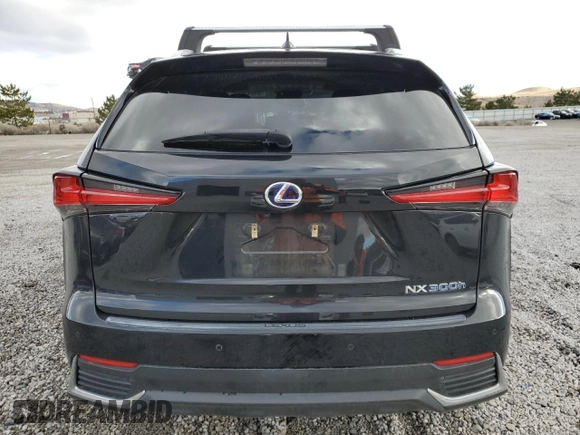 2021 Lexus NX with VIN JTJGJRDZ7M2166130, listed as a Copart auction lot 84649604 with 58,780 mi miles and Salvage Title. Bid and sale history available at carsss.com. Image 6.
