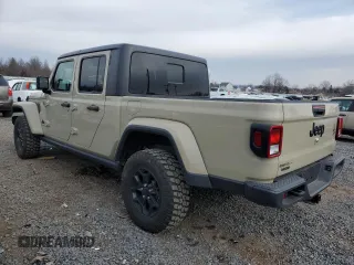 2022 Jeep Gladiator Willys with VIN 1C6JJTAM1NL167355, listed as a Copart auction lot 89052495 with 11,378 mi miles and Clean Title. Bid and sale history available at carsss.com. Image 2.