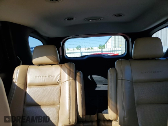 2013 Dodge Durango Citadel with VIN 1C4SDHET2DC668398, listed as a Copart auction lot 52073495 with 236,647 mi miles and Salvage Title. Bid and sale history available at carsss.com. Image 10.