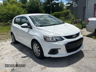 2017 Chevrolet Sonic LT with VIN 1G1JG6SH5H4151239, listed as a Copart auction lot 61974055 with 112,764 mi miles and Clean title. Bid and sale history available at DreamBid. Image 1.