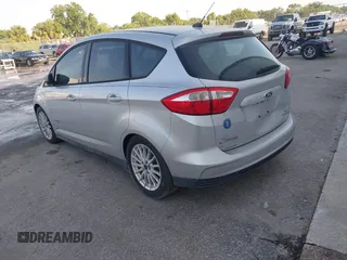 2014 Ford C-Max SE with VIN 1FADP5AU7EL505833, listed as a IAAI auction lot 42216432 with 159,328 mi miles. Bid and sale history available at carsss.com. Image 3.