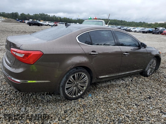 2014 Kia Cadenza Limited with VIN KNALN4D7XE5149343, listed as a Copart auction lot 71282744 with 168,851 mi miles and Salvage Title. Bid and sale history available at carsss.com. Image 3.