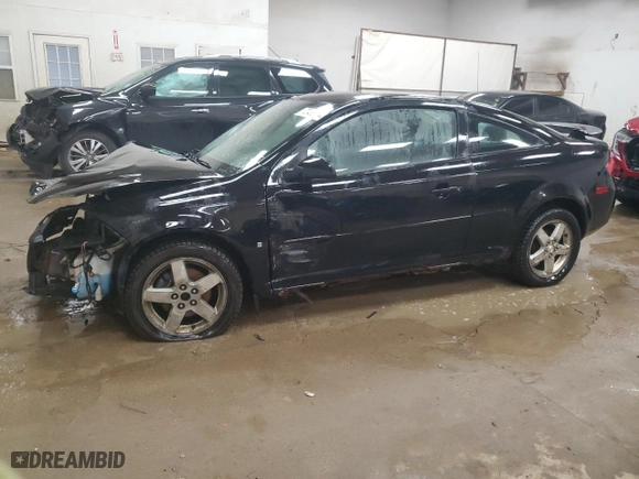 2007 Pontiac G5 with VIN 1G2AL15F577388265, listed as a Copart auction lot 72452964 with 217,138 mi miles and Clean Title. Bid and sale history available at carsss.com. Image 1.
