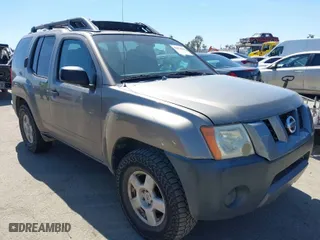 2005 Nissan Xterra S with VIN 5N1AN08W65C641010, listed as a IAAI auction lot 41651844 with 217,572 mi miles. Bid and sale history available at carsss.com. Image 1.
