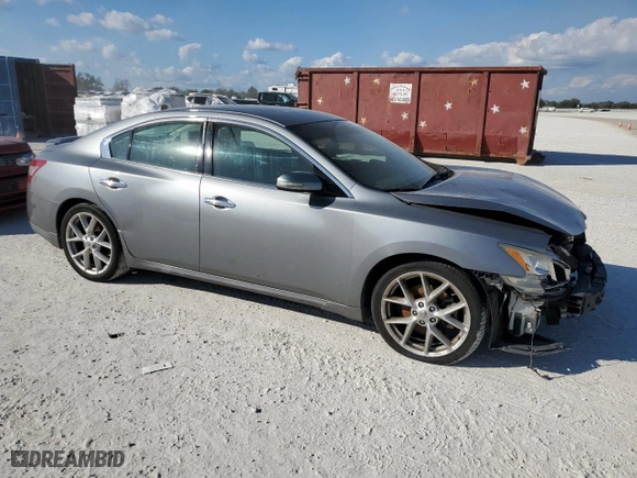 2009 Nissan Maxima 3.5 SV w/Premium Pkg with VIN 1N4AA51E79C821655, listed as a Copart auction lot 43280185 with 130,473 mi miles and Salvage Title. Bid and sale history available at carsss.com. Image 4.